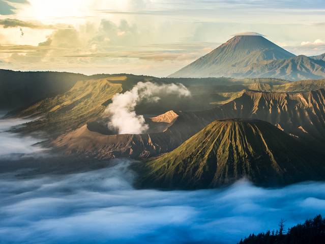 Bromo vulkaan Indonesie